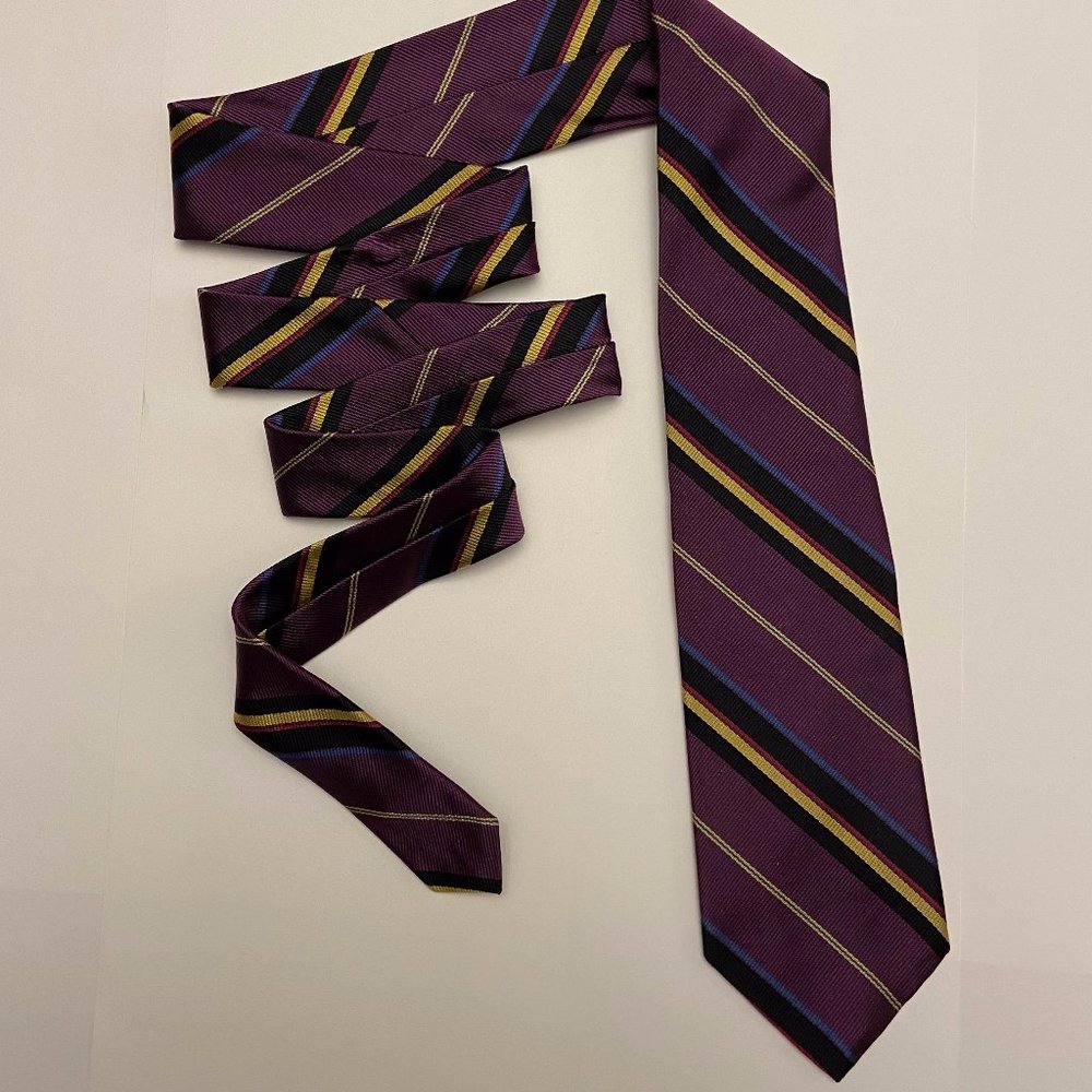 Retro Striped Tie